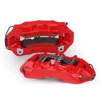 Calibradores de Alto Rendimiento 8657 GT6 de 6 Pistones, Disco Ranurado Flotante de 355/380/405 mm para BMW, Honda, Subaru, Toyota, Audi, VW, Chevrolet, Ford