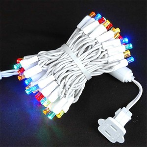 50ft 100Led 5 mét <span class=keywords><strong>Mini</strong></span> trắng ấm <span class=keywords><strong>LED</strong></span> giáng sinh chuỗi <span class=keywords><strong>Lights</strong></span> với trắng 22AWG dây - Product Image 1