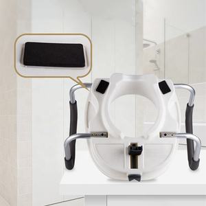 2026年製 キステックス カスタム ホワイト PP素材 トイレ昇降式便座 モデル8007 耐荷重300ポンド 高齢者向けトイレブースター - Product Image 5