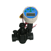Vanne solénoïde à verrouillage 9V CC avec minuterie analogique, alimentée par batterie, pour contrôleur d'irrigation extérieur économe en eau pour jardin
