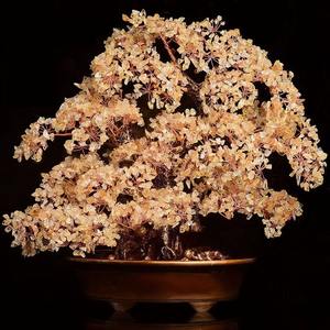 ต้นไม้พลอยหินบำบัดตามธรรมชาติใช้ประดับคริสตัลบอนไซก้อนกรวดโอลิวีนสำหรับตกแต่งฮวงจุ้ย - Product Image 3