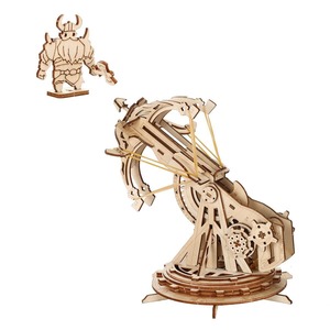Giocattoli di balestra d'assedio meccanico modello fatto a mano <span class=keywords><strong>in</strong></span> <span class=keywords><strong>legno</strong></span> 3D per gli studenti delle scuole primarie e secondarie - Product Image 3