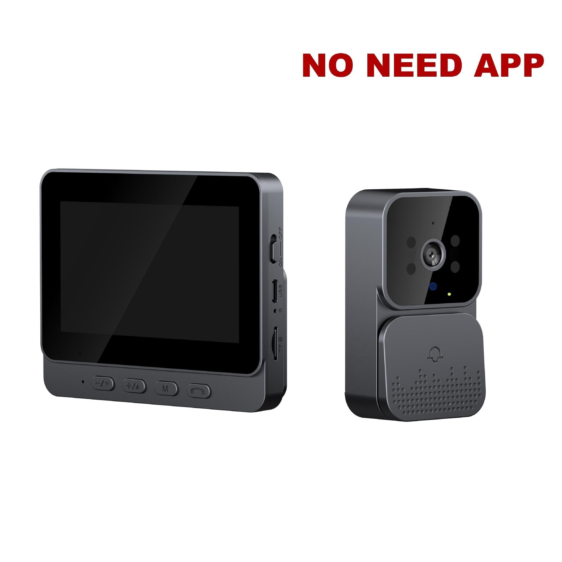 M10 Video Doorbell + Screen (No Memory)