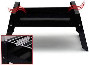Parrilla plegable portátil de carbón para <span class=keywords><strong>barbacoa</strong></span>, mesa de escritorio de <span class=keywords><strong>barbacoa</strong></span>, ahumador de acero inoxidable para exteriores, Picnic, jardín, <span class=keywords><strong>terraza</strong></span> y acampada - Product Image 6
