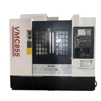 Fresadora CNC VMC855 con Certificación CE, Alta Precisión, Estable, Automatizada, Multifuncional, Fácil Operación, Alta Productividad, Piezas Premium