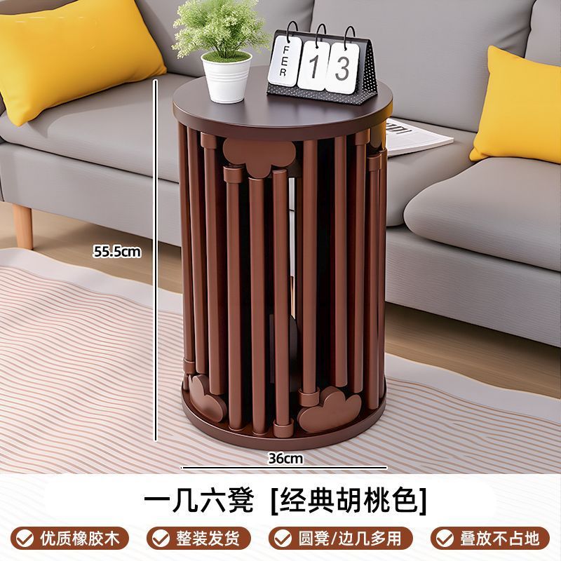 [Six sheets stacked] Walnut color
