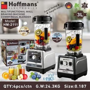 Robot culinaire professionnel Hoffmans HM-2111 4800W, bol en PC de <span class=keywords><strong>3L</strong></span>, interrupteur mécanique, moteur en cuivre pur, usage intensif B2B - Product Image 2