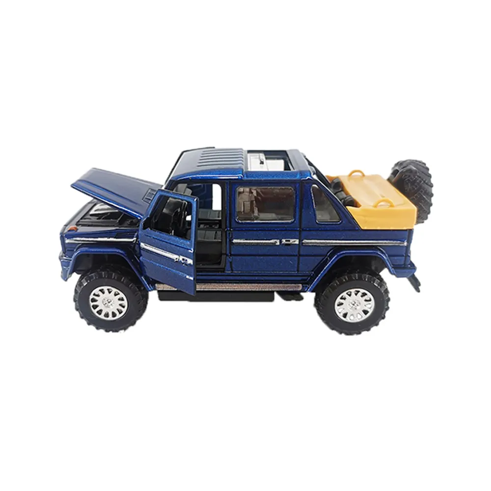 Model Skala 1:36 Mobil Logam Campuran Limosine Mewah Ben 650 Diecast Kendaraan Mainan Gesekan