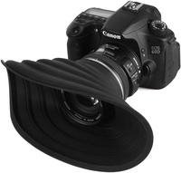 YEAH Pare-soleil pliable en silicone anti-reflet pour objectifs d'appareil photo reflex et hybrides de 30 à 90 mm