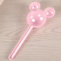 Boîte à bonbons Mickey en plastique, boîte à bonbons de dessin animé mignon, rose bleu blanc pour décoration de fête de mariage