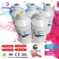 Encre pigmentée en vrac la plus populaire de 1000 ml, sans sédiments, encre blanche DTF pour imprimante textile avec tête Epson R1390 Xp600 L1800 L805 I3200