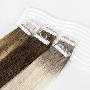 LeShine <b>Russian</b> Custom Ombre Remy Tape Ins Double Drawn Tape in Hair Extensions 100 Human Hair - Product Image 2
