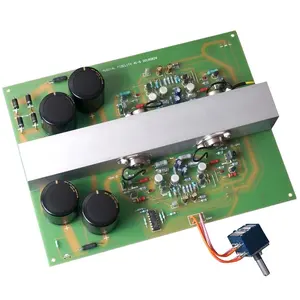 Packbox DIY Kit Kelas A Audio Amplifier Papan HIFI Musik Inggris Fax A1straight Diukir 20W * 2 Stereo Amplificador Audio
