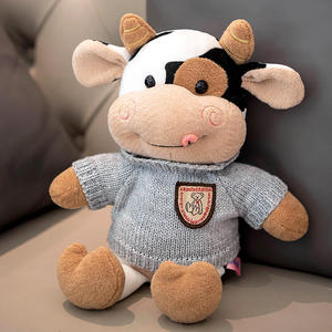 Nuevo Producto Popular: Peluche de <span class=keywords><strong>Vaca</strong></span> de 30cm con Camiseta - Product Image 4