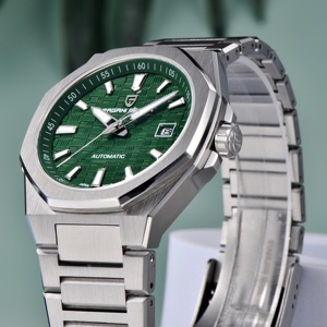 นาฬิกาข้อมือ PAGANI DESIGN รุ่นใหม่ YS023 นาฬิกาจักรกล แฟชั่น สแตนเลสสตีล กันน้ำ 100 เมตร นาฬิกาอัตโนมัติ คลาสสิก หรูหรา ของขวัญสำหรับผู้ชาย - Product Image 5