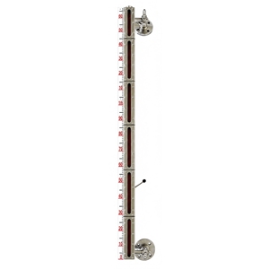 Jauge de niveau en verre réfléchissant pour réservoir de carburant, réservoir d'eau, jauges de niveau transparentes marines, jauges de chaudière en verre - Product Image 1