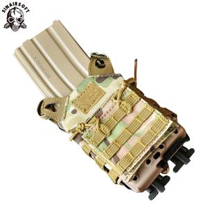 Gilet tactique ajustable en nylon haute résistance avec porte-bouteille miniature, porte-plaques, équipement de défense personnel, gilet porte-boissons - Product Image 3