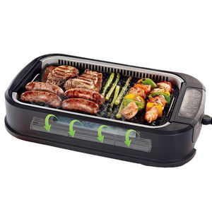 Plancha <span class=keywords><strong>El</strong></span>éctrica de Alta Potencia con Calentamiento Rápido y <span class=keywords><strong>Corte</strong></span> Profundo, Control Táctil Inteligente, para Reuniones Familiares - Product Image 1