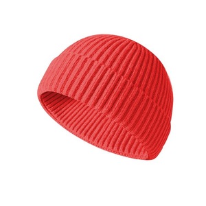 Bonnet en peau de melon à la mode pour hommes tricoté acrylique automne hiver chapeau Hip Hop dôme pastèque local Ruffian Baotou froid commun - Product Image 4