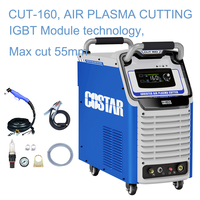 Machine de soudage plasma CUT-160 avec technologie IGBT et commande CNC pour la découpe/soudure de l'acier inoxydable et de l'aluminium