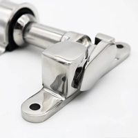 Accessoires pour camions Tuoxin, serrure de porte en acier inoxydable poli pour fourgonnette, remorque et conteneur frigorifique, accessoires de verrouillage robustes