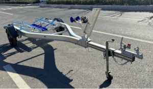 <span class=keywords><strong>Remorque</strong></span> de <span class=keywords><strong>bateau</strong></span> en aluminium de couchettes en poly à essieu unique de 15 pieds avec VIN et DOT - Product Image 6