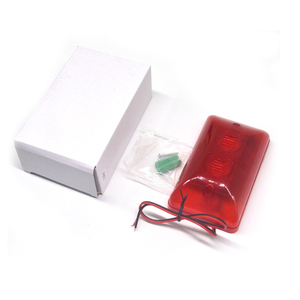 <span class=keywords><strong>Alarme</strong></span> <span class=keywords><strong>incendie</strong></span> avec flash et son, 12 V CC, 24 V CC, sirène à 108 décibels - Product Image 3