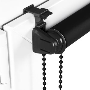 Persiana enrollable opaca, sin perforaciones, 90 x 130 cm, negra, persiana enrollable con sujeción lateral <span class=keywords><strong>para</strong></span> <span class=keywords><strong>ventanas</strong></span> y puertas - Product Image 2