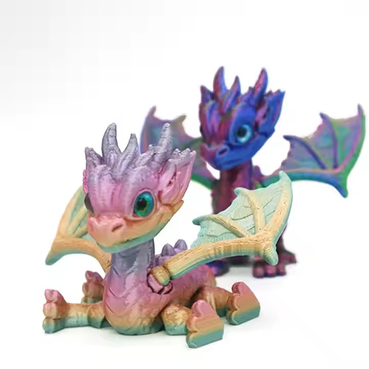Huevo De Dragón Con Figura Articulada De 3D – Juguete Sensorial De 22 Cm Que Brilla En La Oscuridad, Regalo Para Niños Y Adultos
