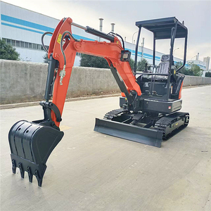 Miniexcavadora R330 con Profundidad de Excavación de 2.39m para Limpieza de Zanjas de Drenaje y Nivelación de Bordes de Carreteras - Product Image 4
