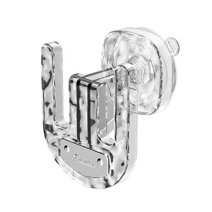 Suction Cup Slipper <b>Rack</b> <b>Wall</b> Mounted Transparent Silver Gray Bathroom Storage Shelf For <b>Shoes</b> - Product Image 5