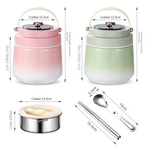 <span class=keywords><strong>กล่อง</strong></span>ข้าวเล็กน้ำหนักเบา 304 <span class=keywords><strong>กล่อง</strong></span>อาหารกลางวันสแตนเลสสำหรับใช้ในบ้าน นักเรียน พนักงานออฟฟิศ <span class=keywords><strong>กล่อง</strong></span>ข้าวพกพา - Product Image 3