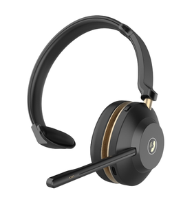 Hot bán mạnh mẽ pin không dây tiếng ồn hủy bỏ Trucker Tai nghe tai nghe với microphone cho đội Skype Zoom - Product Image 1