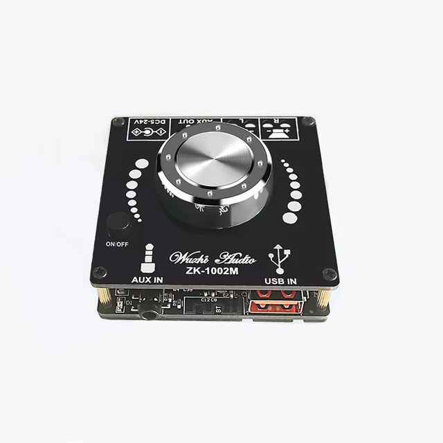 ZK-1002M 100W + 100W 5.0 Power Audio Amplifier board Stereo AMP Amplificador Home Theater AUX USB