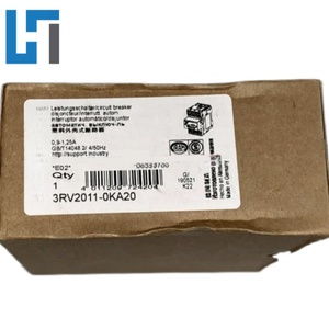 โมดูลเบรกเกอร์ป้องกันมอเตอร์แบบใหม่ รุ่น 3RV2011-0KA20 ตัวควบคุมการโปรแกรม PLC 3RV20110KA20 มีสินค้าในสต็อก - Product Image 1