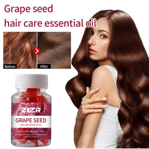 น้ำมันเมล็ดองุ่นออร์แกนิคจากโรงงานผู้ผลิต 50 ชิ้น เซรั่มวิตามินบำรุงผม ซ่อมแซมเส้นผม ด้วยสารสกัดขิงและกรดไฮยาลูโรนิก - Product Image 5