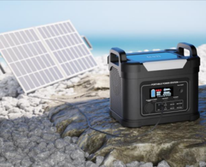 Station d'alimentation portable 2200W 2000WH pour le camping en plein air, batterie de secours solaire pour une utilisation domestique - Product Image 6