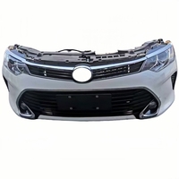 Parachoques delantero equipado con ventiladores de refrigeración para Toyota Camry Compatible con recortes de parachoques de luz antiniebla Parachoques nuevos y usados