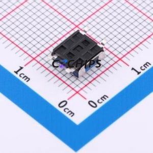 TSE006A3526BB Tactile Switch SMD-4P,6.6x6.4mm Switch Round Button 2.6N 9.5mm 6.35mm - Product Image 2