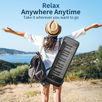 Piano portable léger et multifonctionnel Bx18 à 61 touches, clavier musical électronique pliable avec application d'enseignement de la musique