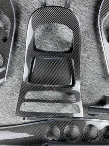 Para el interior de fibra de carbono del Mercedes Benz Clase E E200 E260 E300 E320 E350 E400 E43 E63 E53 W213, reemplazo del interior del coche de fibra de carbono - Product Image 4