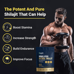 Gummies personnalisées Ashwagandha Shilajit 3000mg pour l'énergie, l'équilibre hormonal, la fertilité, l'humeur, adaptogène, végétaliennes, supplément OEM - Product Image 6