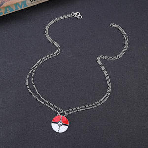 만화 목걸이 가장 친한 친구 목걸이 패션 보석 우정 목걸이 선물 도매 - Product Image 5