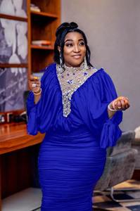 Robe de soirée longue élégante sexy pour femmes, robe longue moulante à gros seins, 2023 - Product Image 6