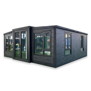 Luxus villa Ready Made Living 2 3 4 Schlafzimmer Mobil heim Vorgefertigt 20ft 30ft 40ft erweiterbares Container haus mit Toilette - Product Image 1