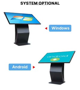 Tùy chỉnh 43 49 55 inch k loại trong nhà Wifi IR màn hình cảm ứng <span class=keywords><strong>LCD</strong></span> hiển thị kiosk tầng thường vụ thông tin kiosk - Product Image 2