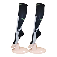 Concevez vos propres chaussettes de compression colorées et cool pour infirmières, fabricant de chaussettes de compression personnalisées avec logo, chaussettes de compression confortables