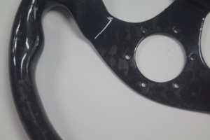 Volante Deportivo SHENYU de Fibra de Carbono con Acabado Brillante Tipo D para Modificación de Autos de Carreras - Product Image 3