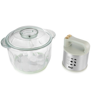 Robot culinaire multifonction 5L avec bol en verre, hachoir à viande, hachoir à légumes et oignons, et pilon à ignames - Product Image 6