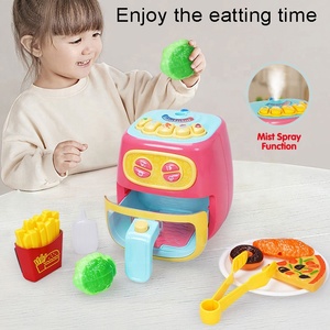 <span class=keywords><strong>Jouet</strong></span> de cuisine pour enfants, appareil de cuisine multifonctionnel, <span class=keywords><strong>friteuse</strong></span> à air électrique avec fonction de changement de couleur des aliments - Product Image 2